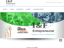 Tablet Screenshot of ifentrepreneuriat.org